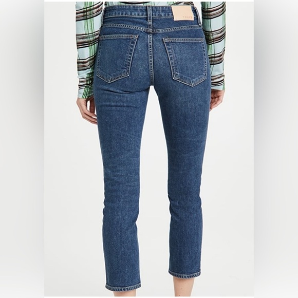Trave Irina Slim Straight Ankle High Rise Jeans in Wonderwall Size 28 - Picture 8 of 8
